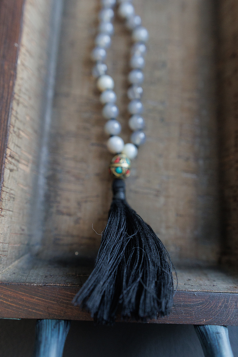 Mystic Mist Quartz Prayer Mala - Image 6