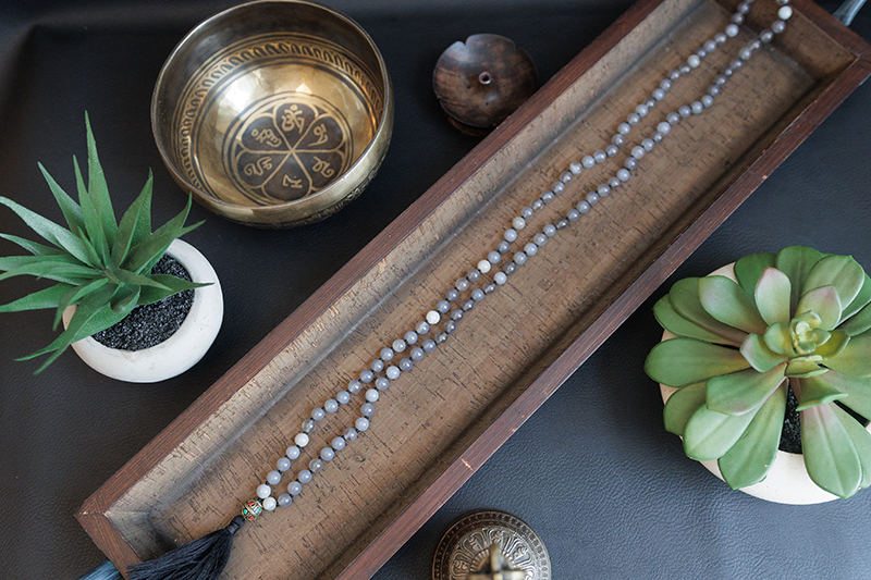 Mystic Mist Quartz Prayer Mala