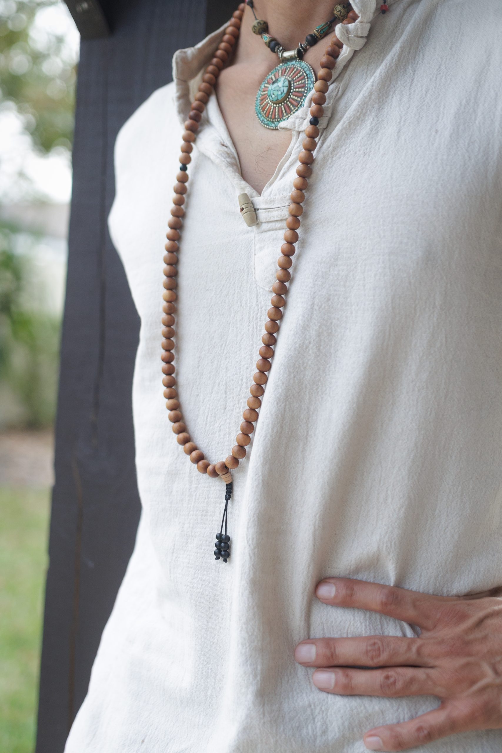 SandalWood Prayer Mala - Image 3