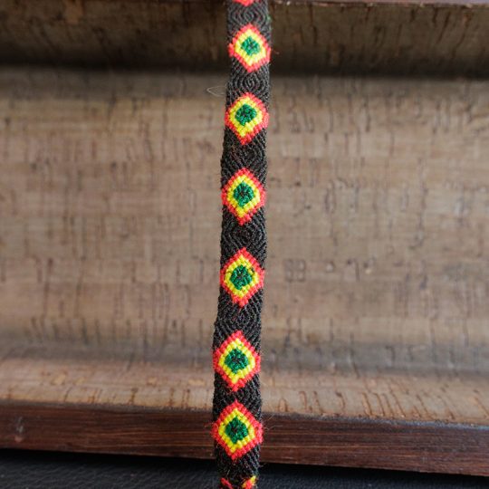 Inca Pattern Woven Bracelet - Peru