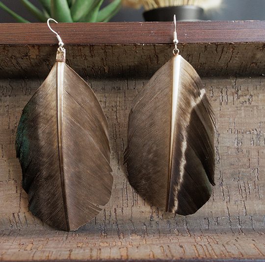 Tz'ikin Q'ojom - Bird Light Earrings