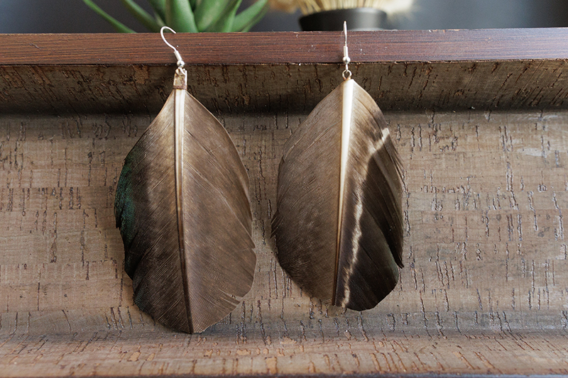 Tz'ikin Q'ojom - Bird Light Earrings