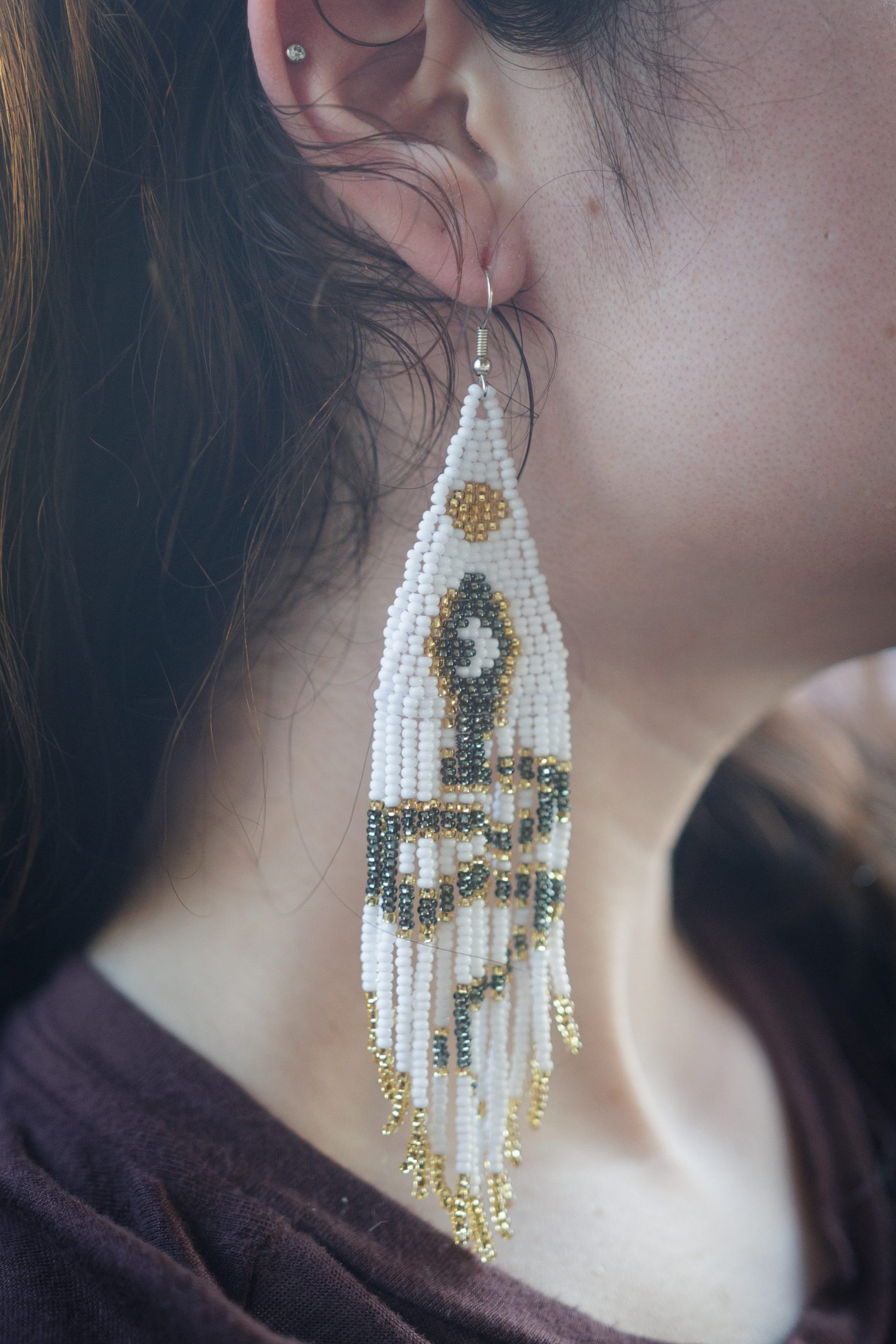 Jol K’uchul - Energy Center Bloom Earings - Image 2