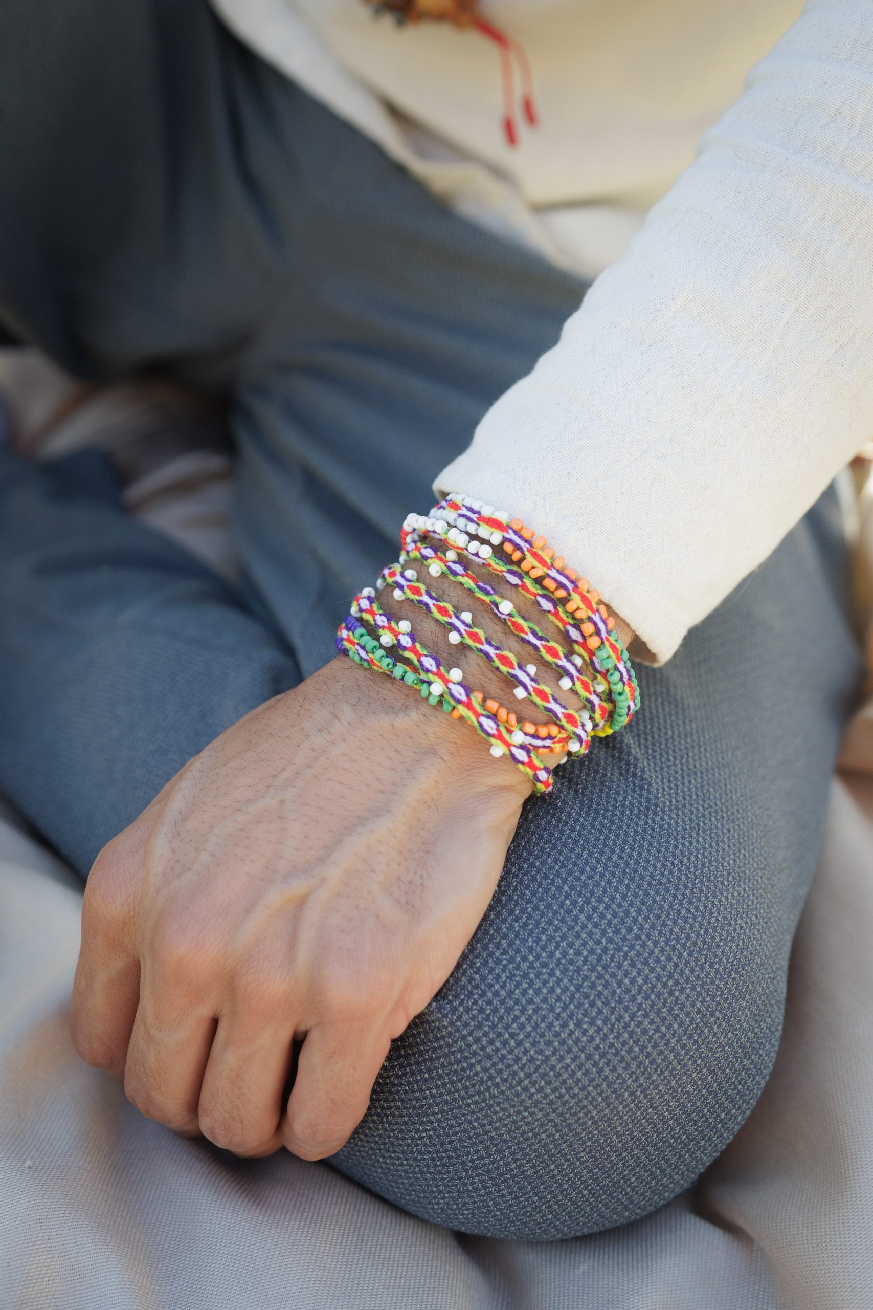 Senkapa Inca Rainbow Bracelet - Peru - Image 4